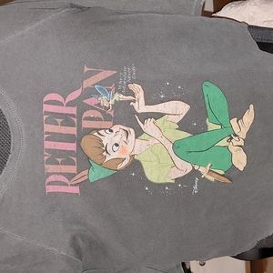 Disney's Peter Pan Women's 3/4 length sleeve shirt size M